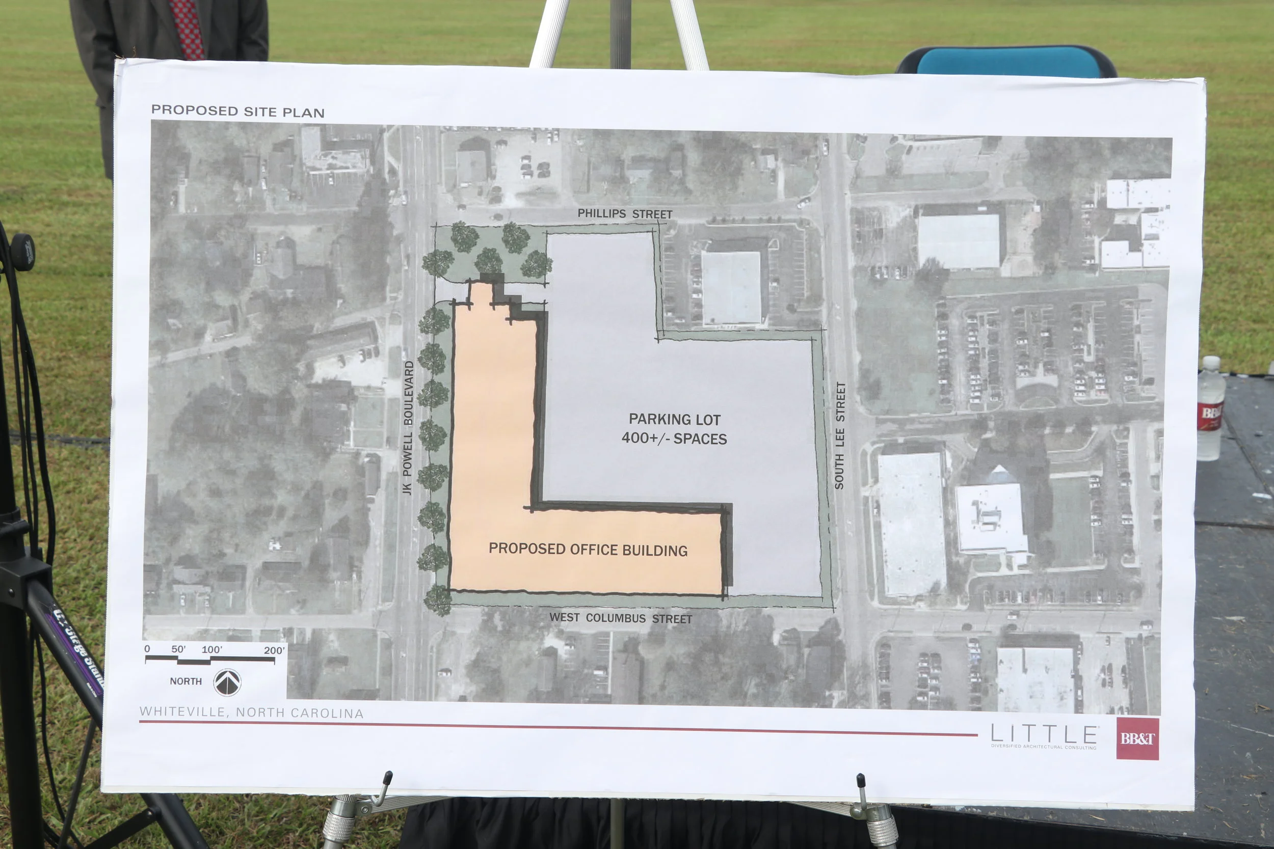 BB&amp;T to consolidate local operations into new $20 million building along J.K. Powell Blvd.