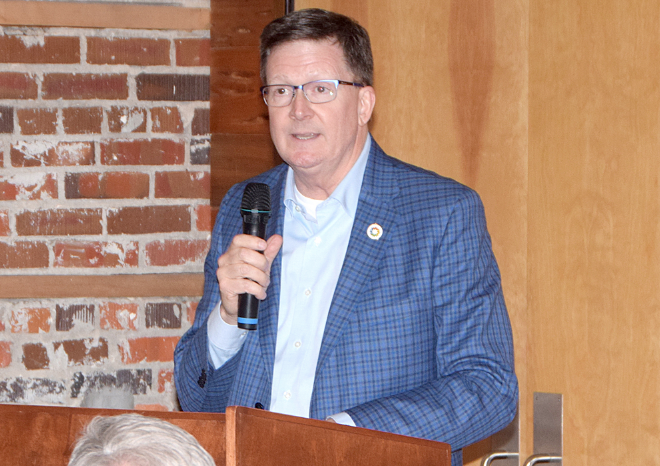 Patrick Woodie, president of the North Carolina Rural Economic Development Center