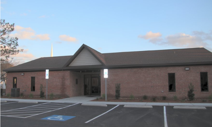 The newly-expanded Fair Bluff Town Hall/Police Department.