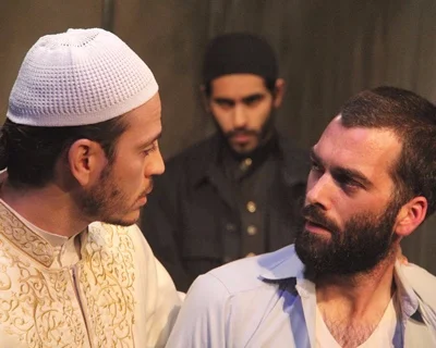 The Invisible Hand , 2017, Steep Theatre Photo by Lee Miller