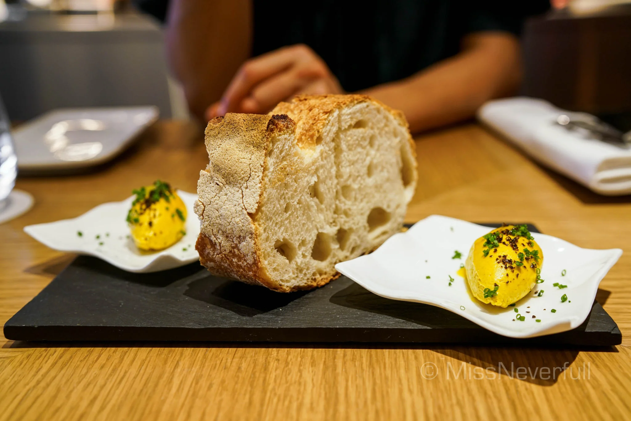 Bread and butter ($8)