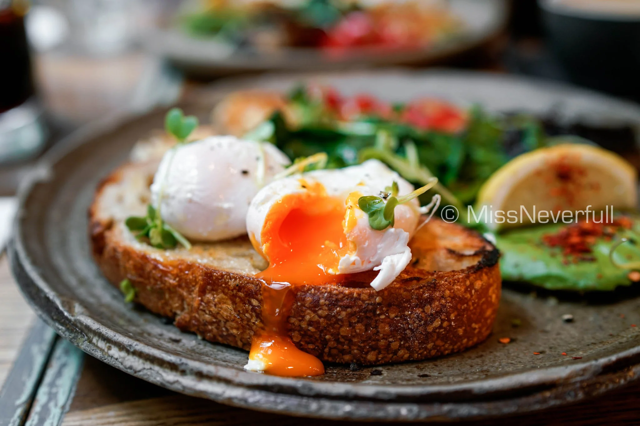 Veggie Wonderland (with poached eggs)