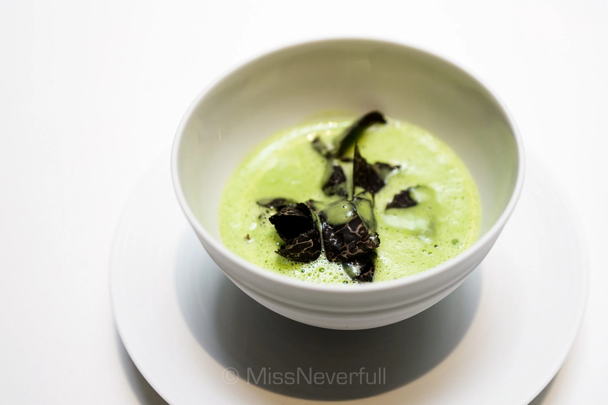 Asparagus 'Veloute', Black Winter Truffles
