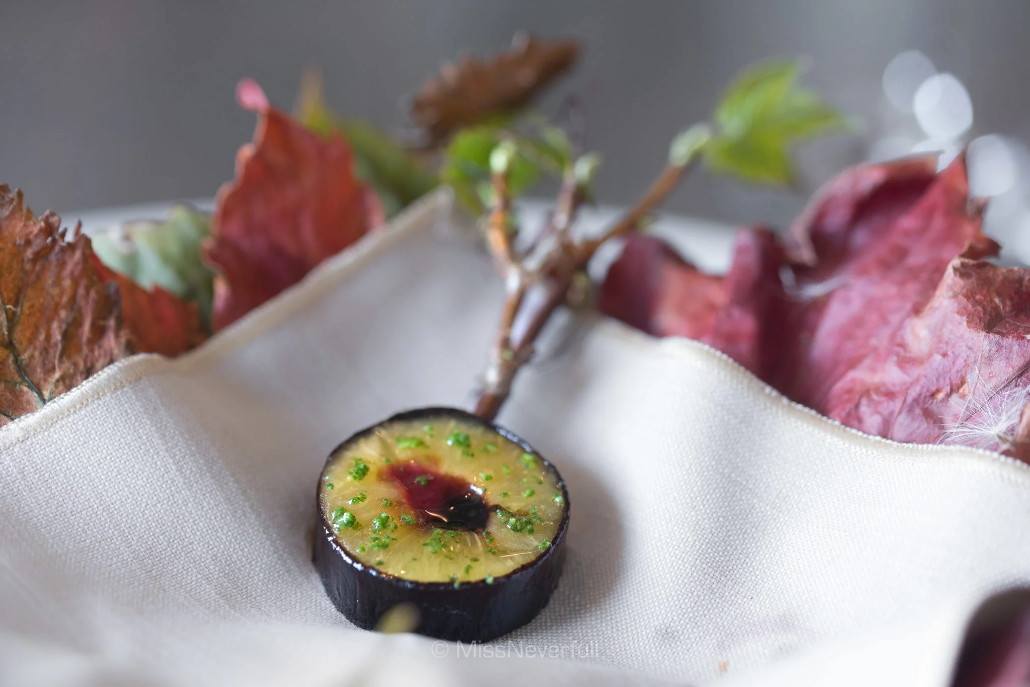 Reeves plum with kelp skin