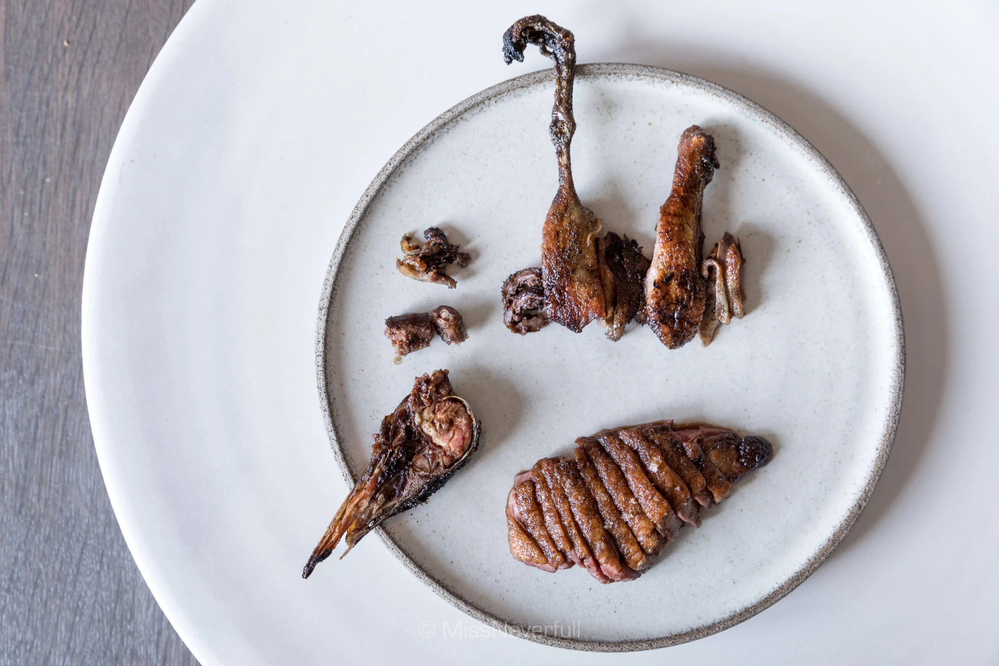 12. Whole roasted wild duck