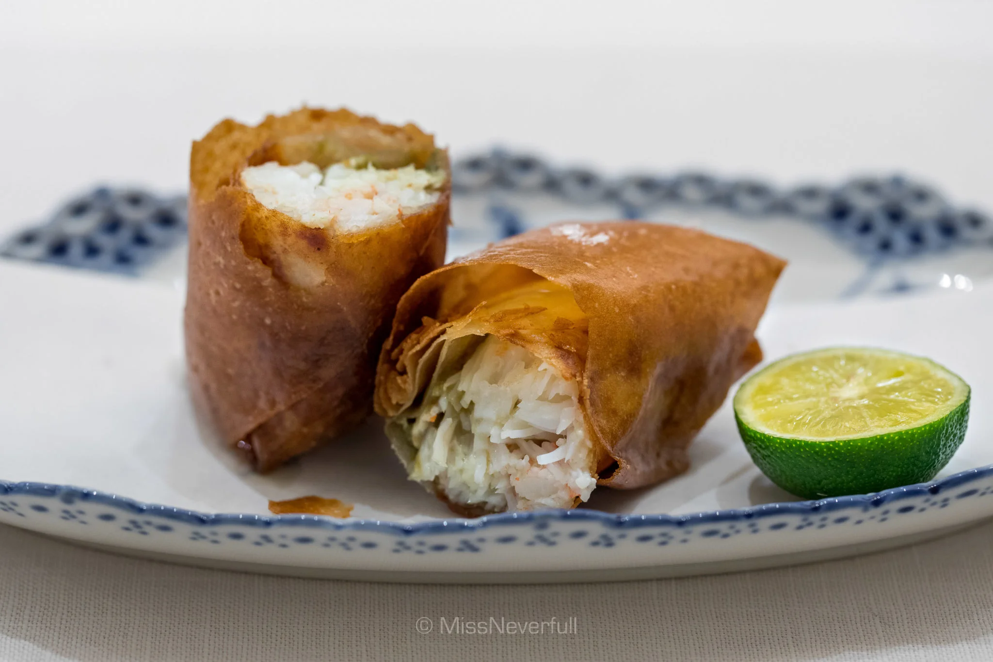 5. Etizen-gani (crab) spring roll (越前蟹の春巻き)