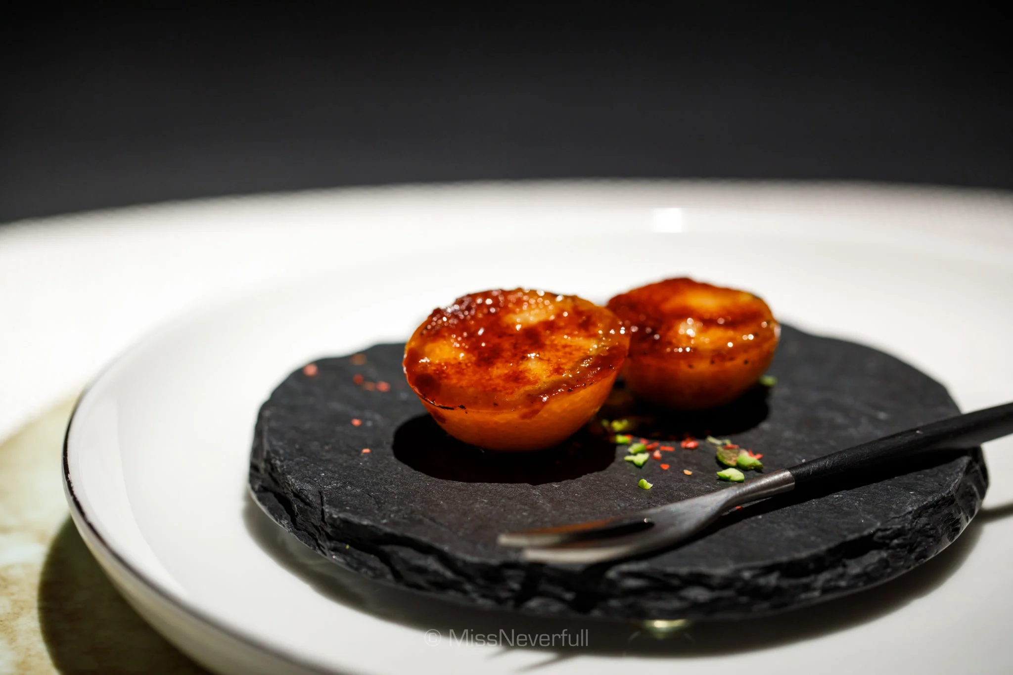 1. Kumquat & foie gras (金柑 フォアグラ)