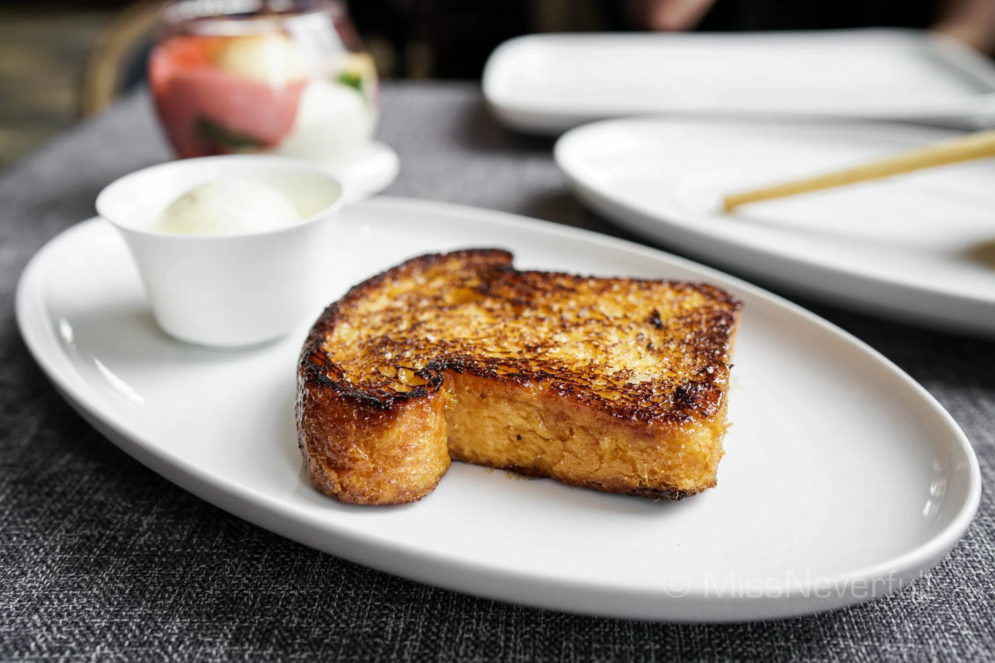 Real French toast 法式吐司 (RMB 80)