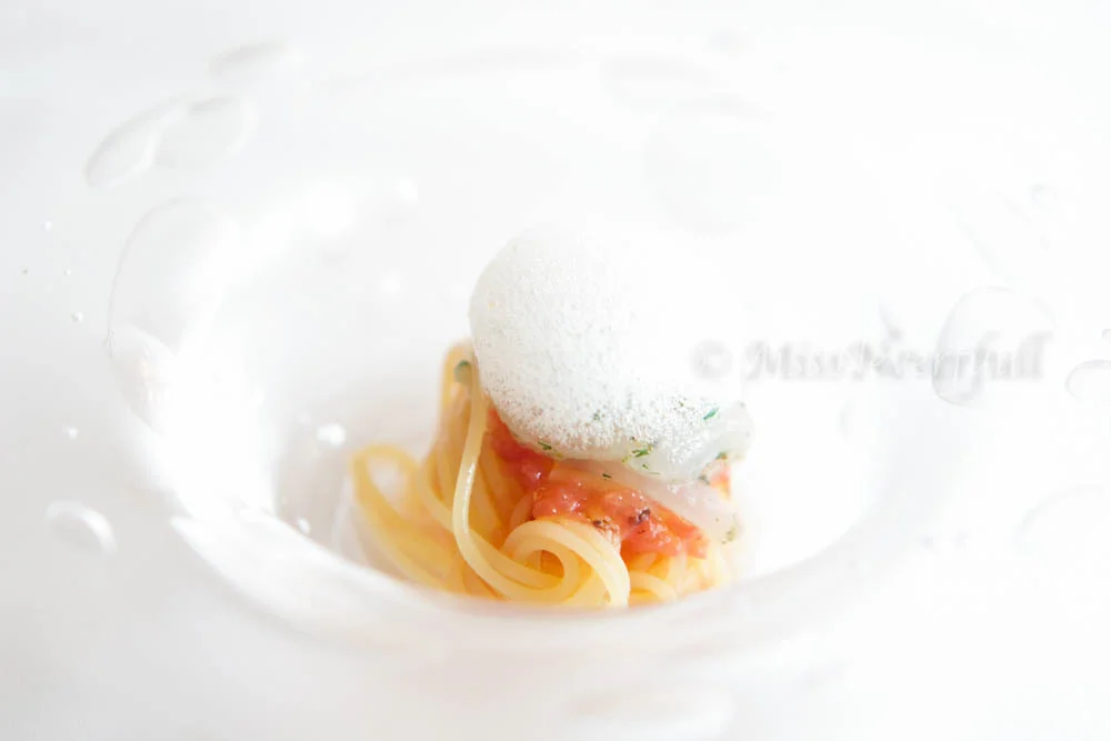 2. Cold tomato capelini 