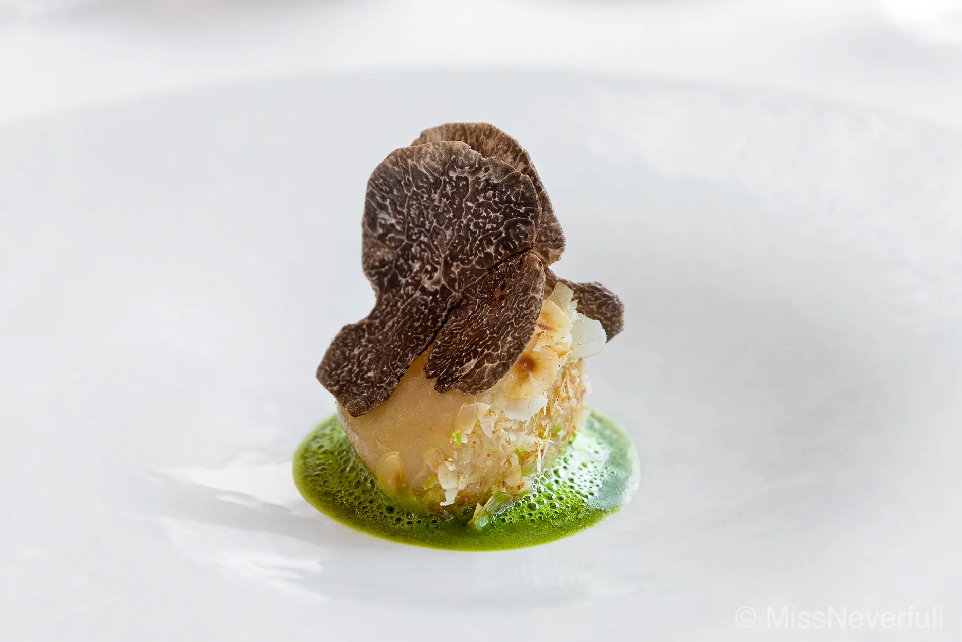 3. Kabu (radish) from Kyoto, Kinome, French black truffle