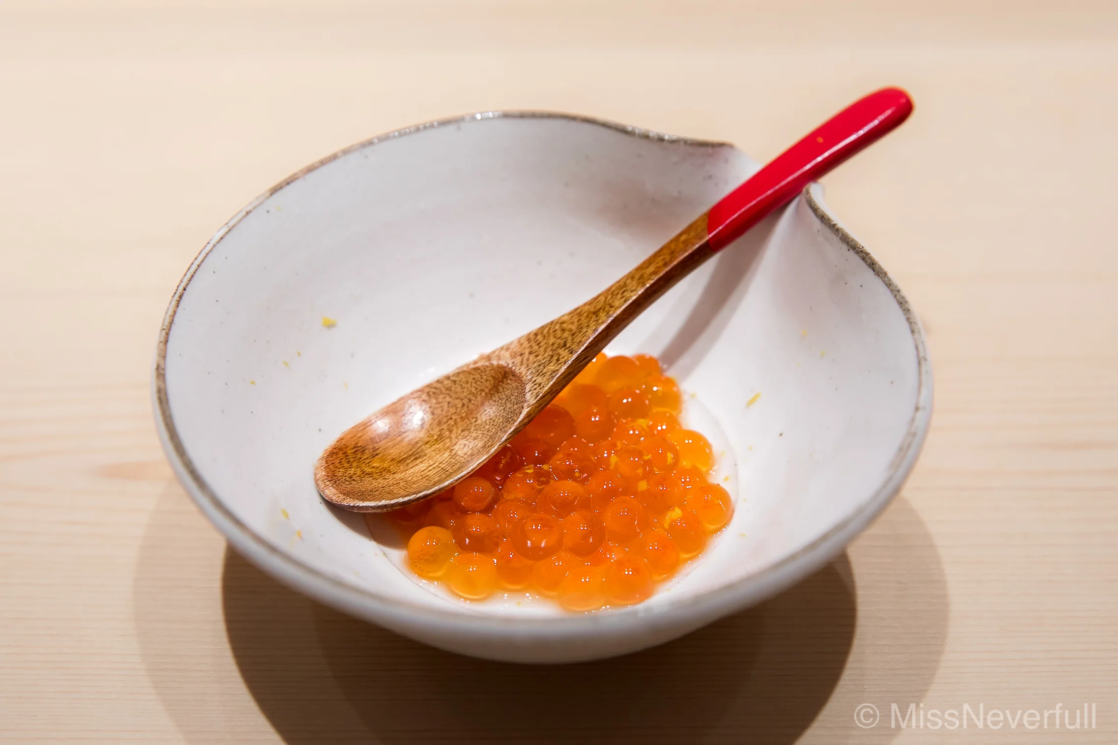 Ostumami 1: Ikura with yuzu