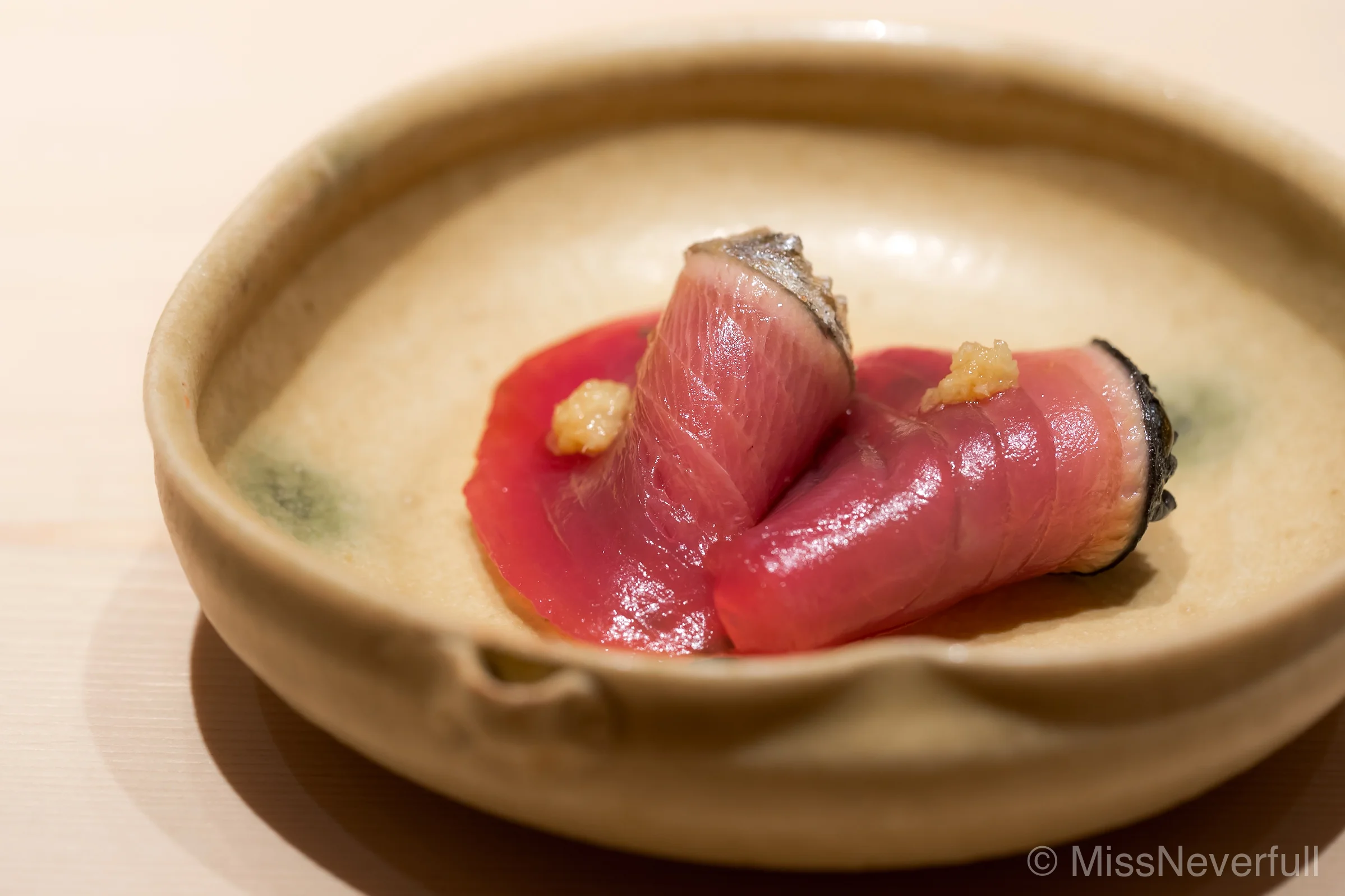 Ostumami 4: Smoked Katsuo - another highlight of the tsumami/seasonal treats
