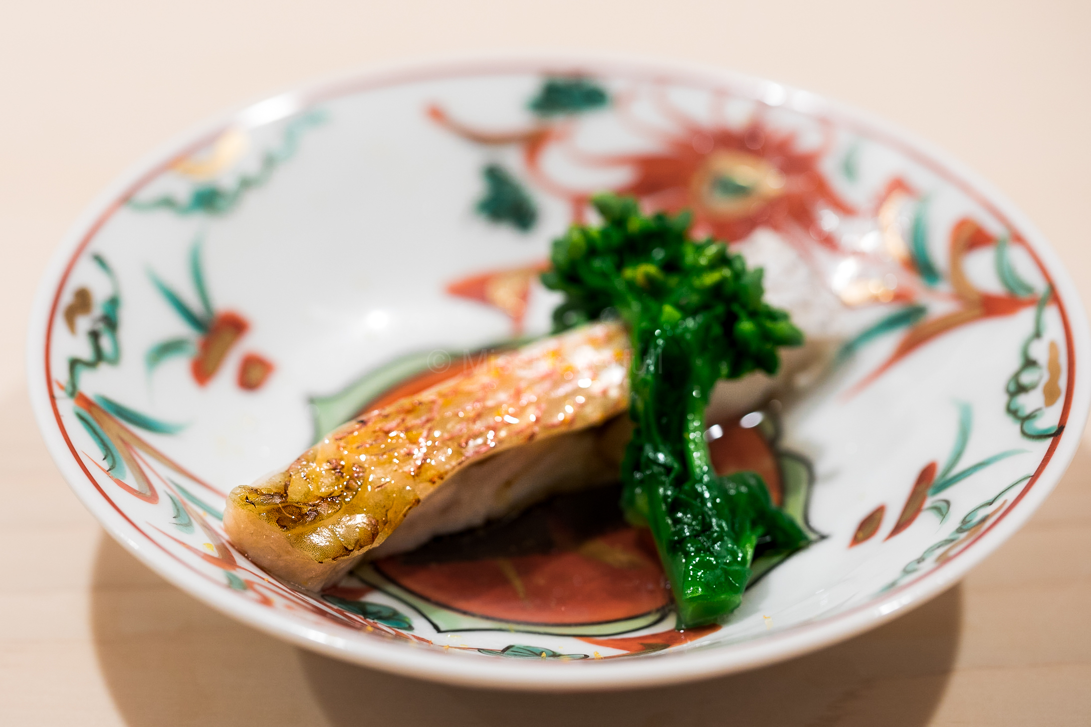 7. Grilled Nodoguro (black throat seaperch)