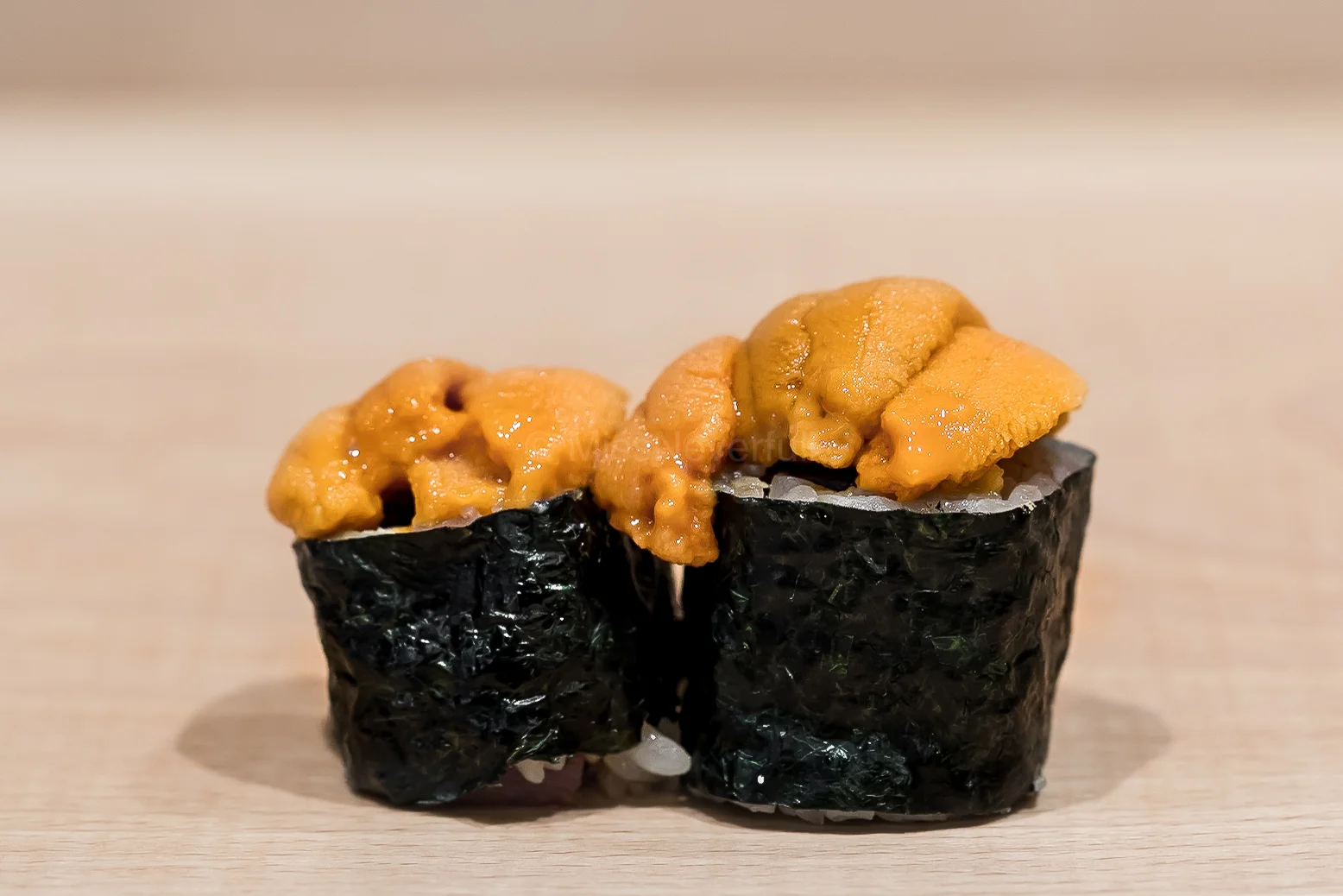 10. Toro maki topped with uni