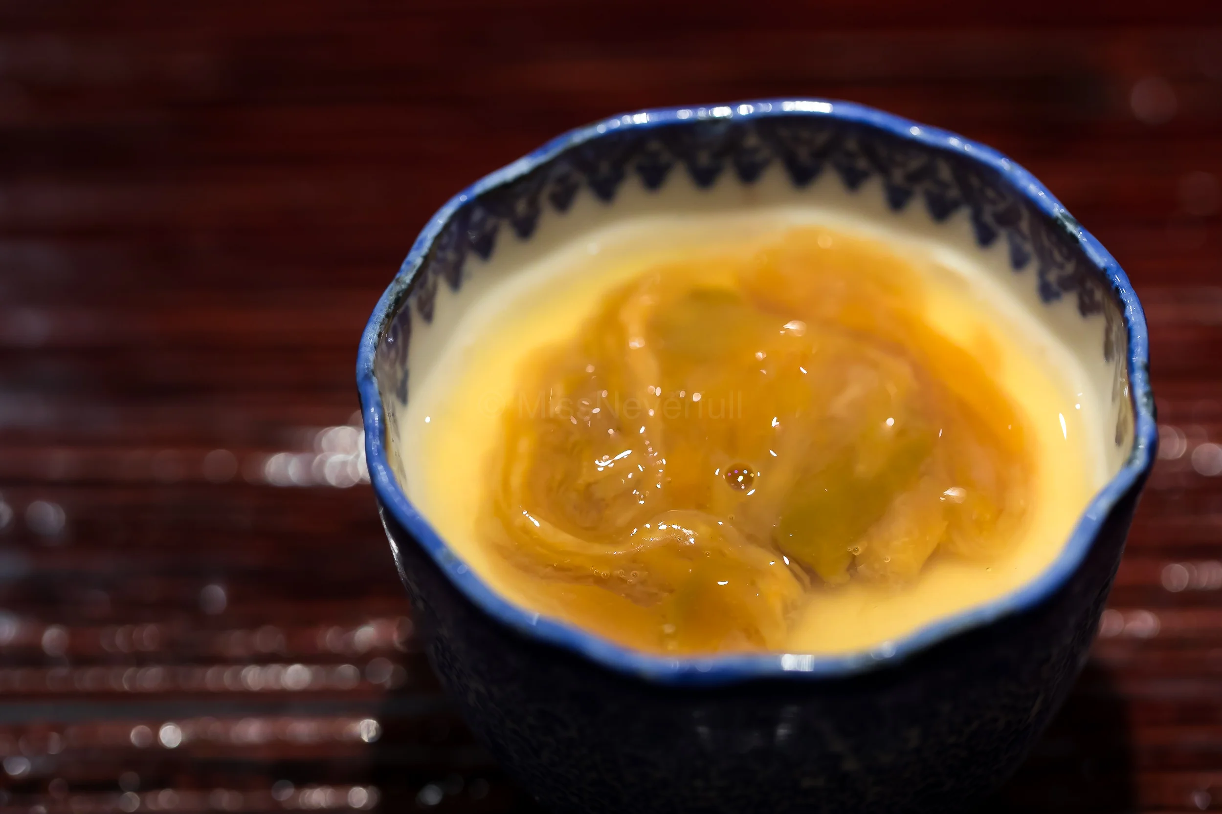 3. Konoko (sea cucumber ovaries) Chawanmushi このこの茶碗蒸し