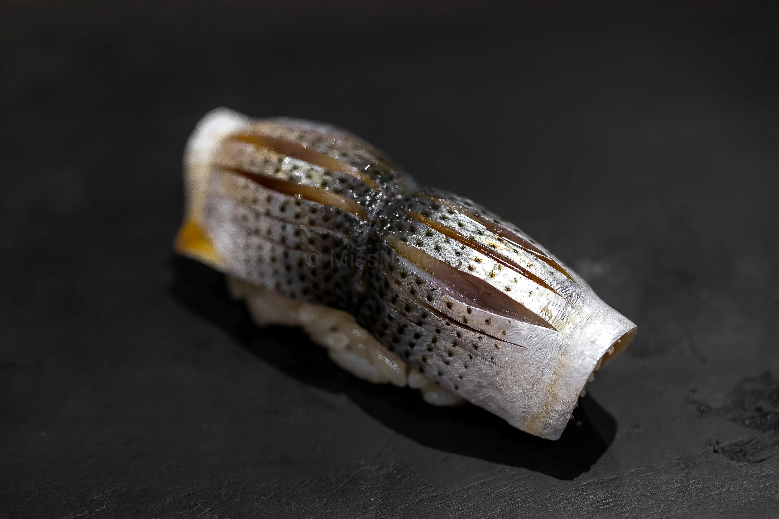 1. Kohada (the best part of the meal)