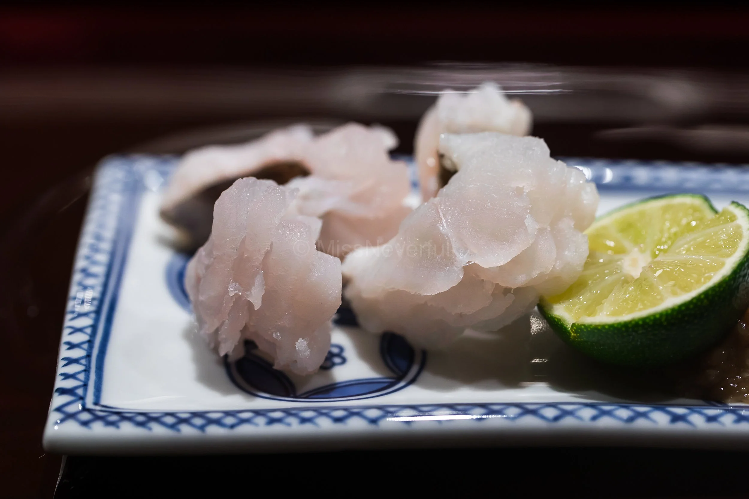 4. Hamo (sea eel) aburi