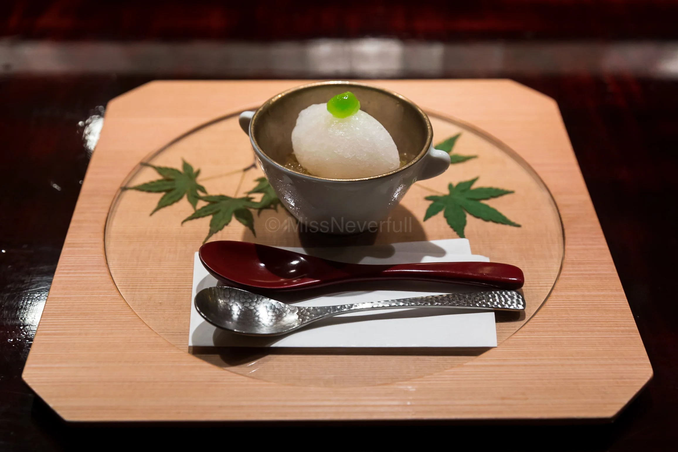 9. Mint sorbet