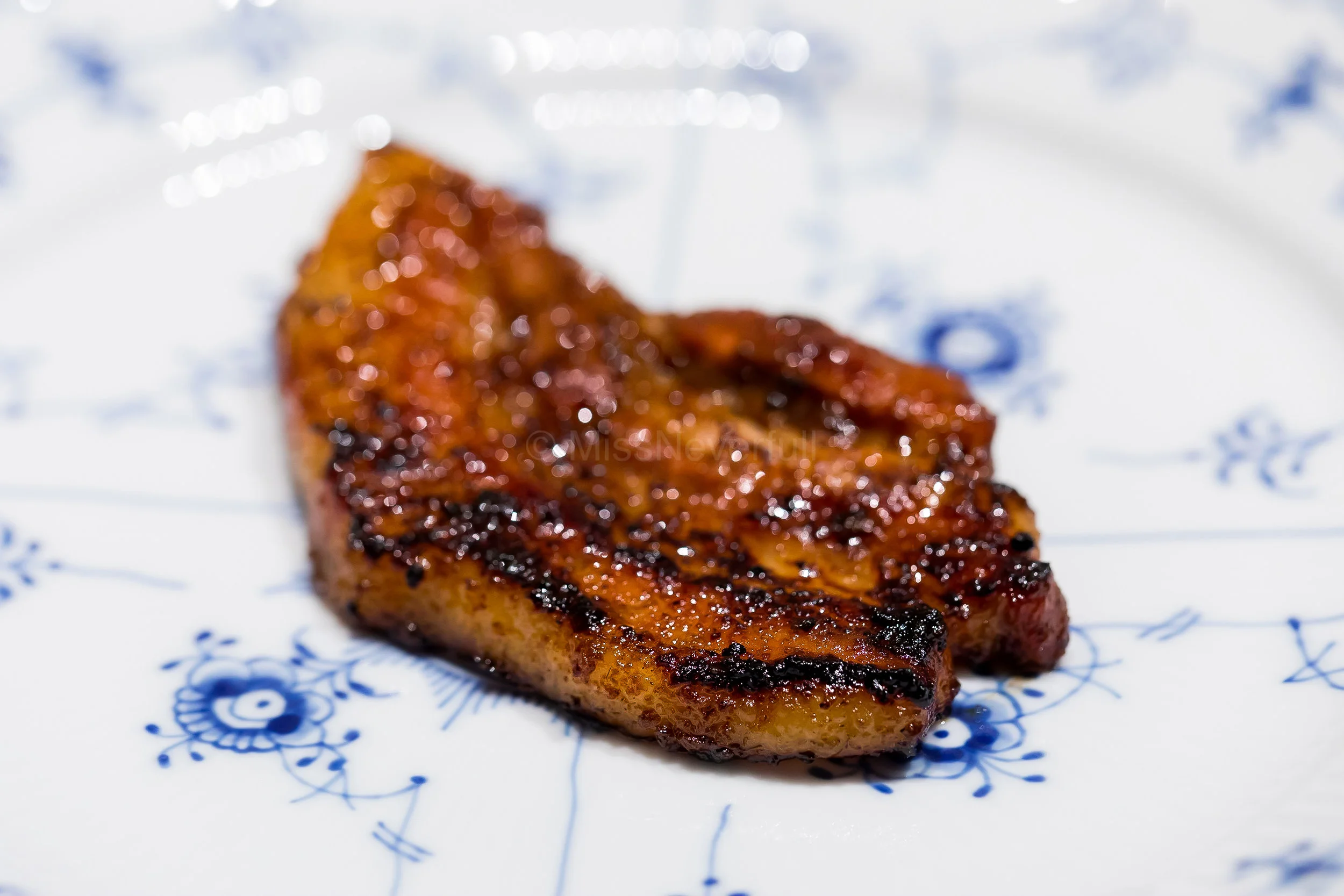 Winter | Wild boar belly, Gujo miso, Yonashi pear sauce