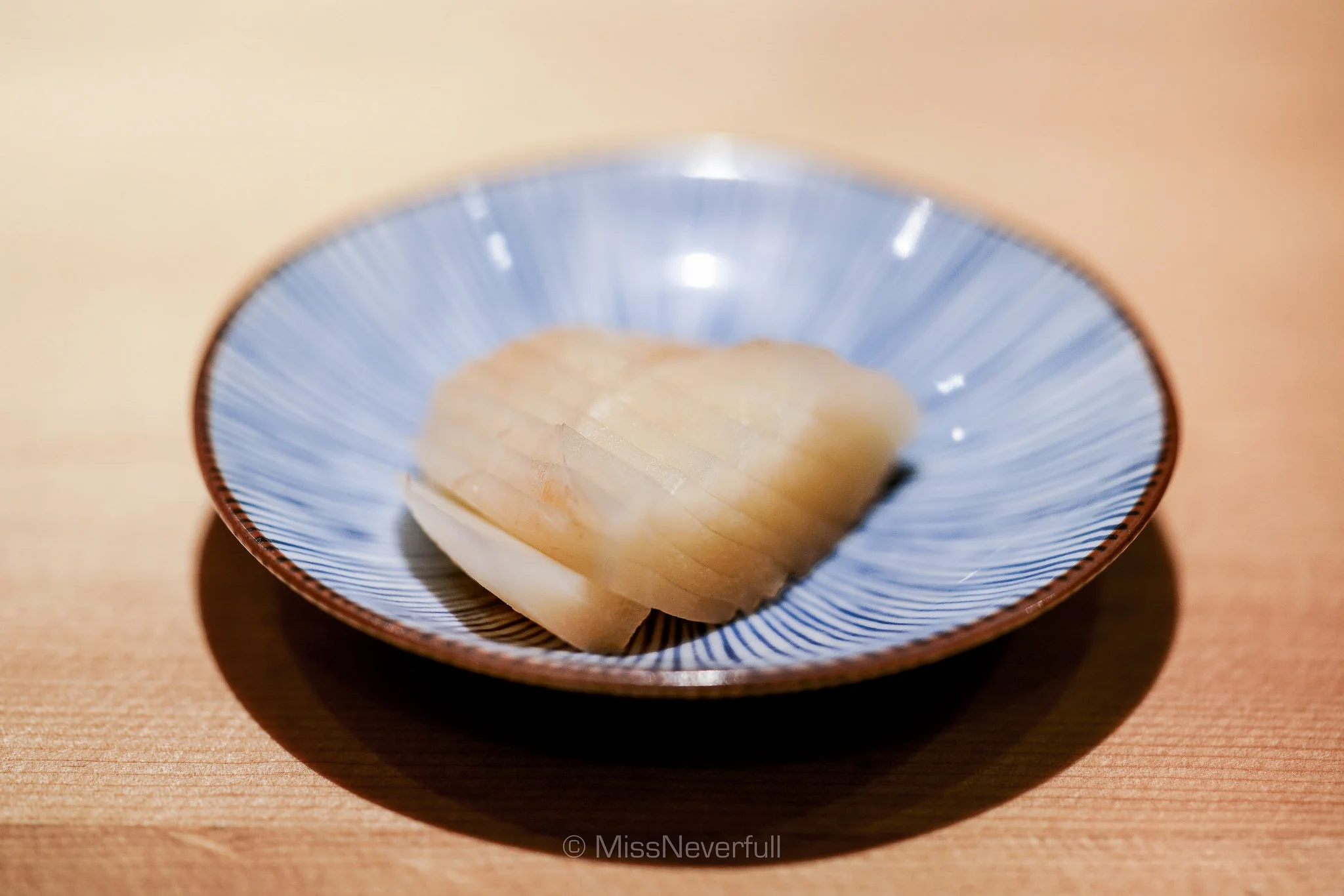 新生姜のガリ / Pickled young ginger