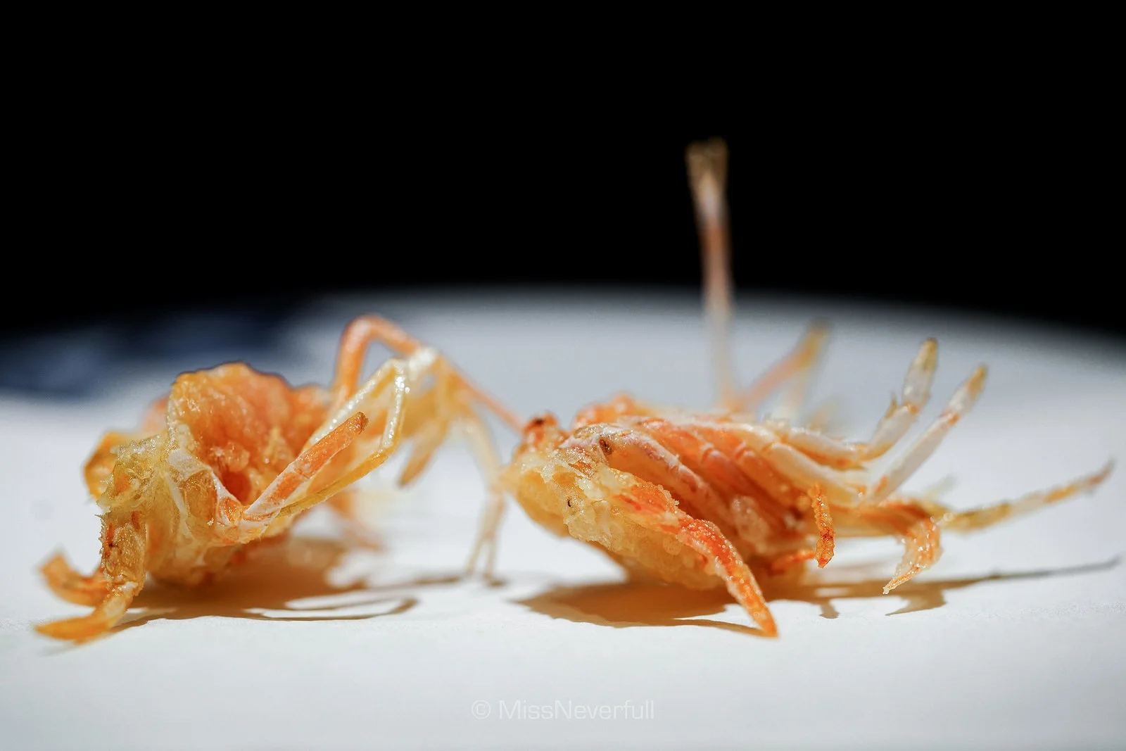 1.海老の頭 Prawn's head (2pcs)