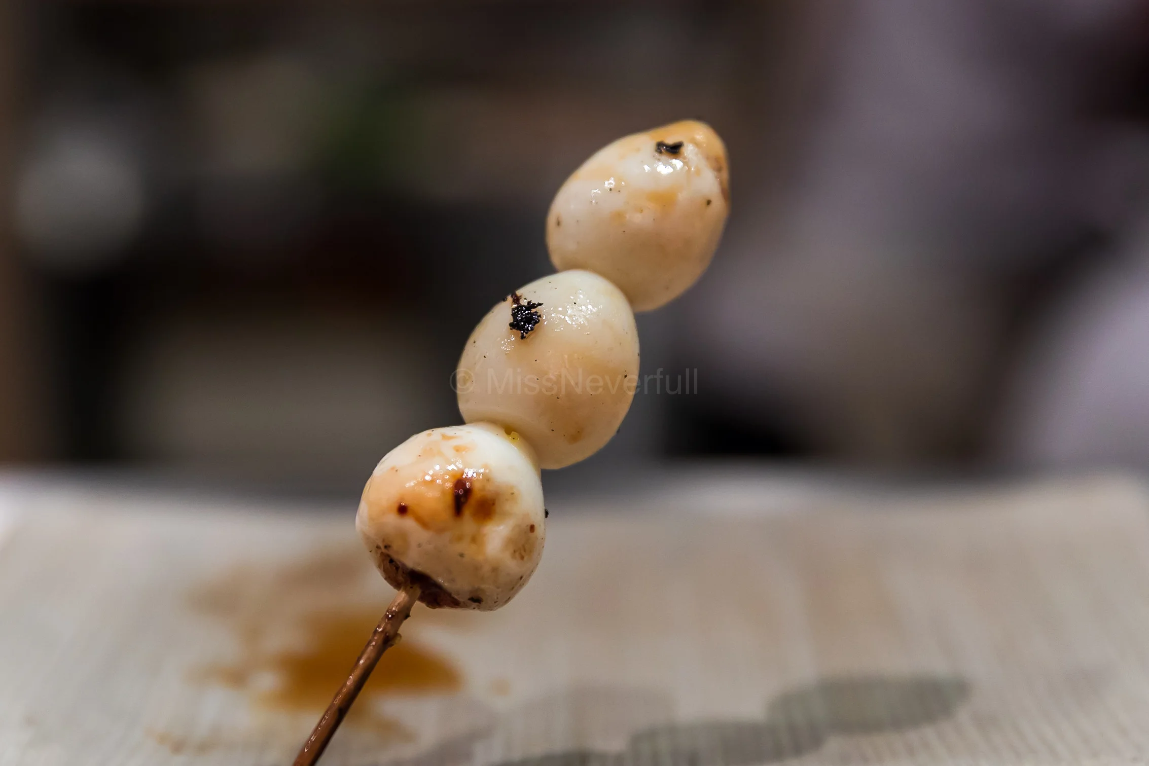 4. Shiratama (quail eggs) 白玉