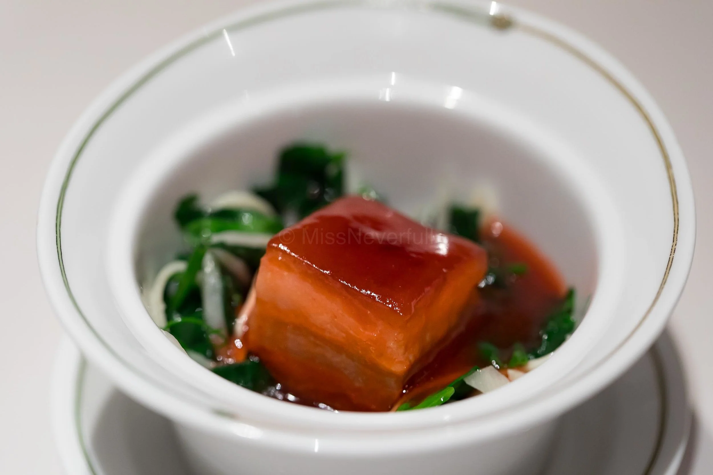 招牌東坡肉 (JPY 1,000/person) Signature ‘Dongpo’ Pork