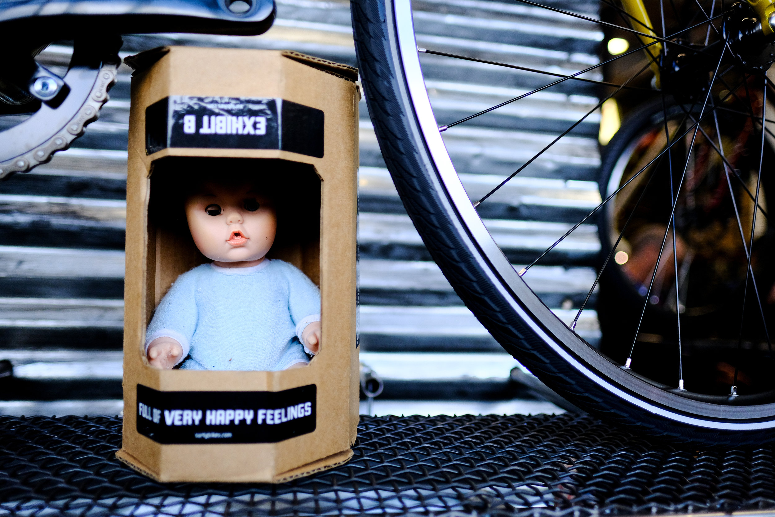 The Surly booth always keeps it weird.