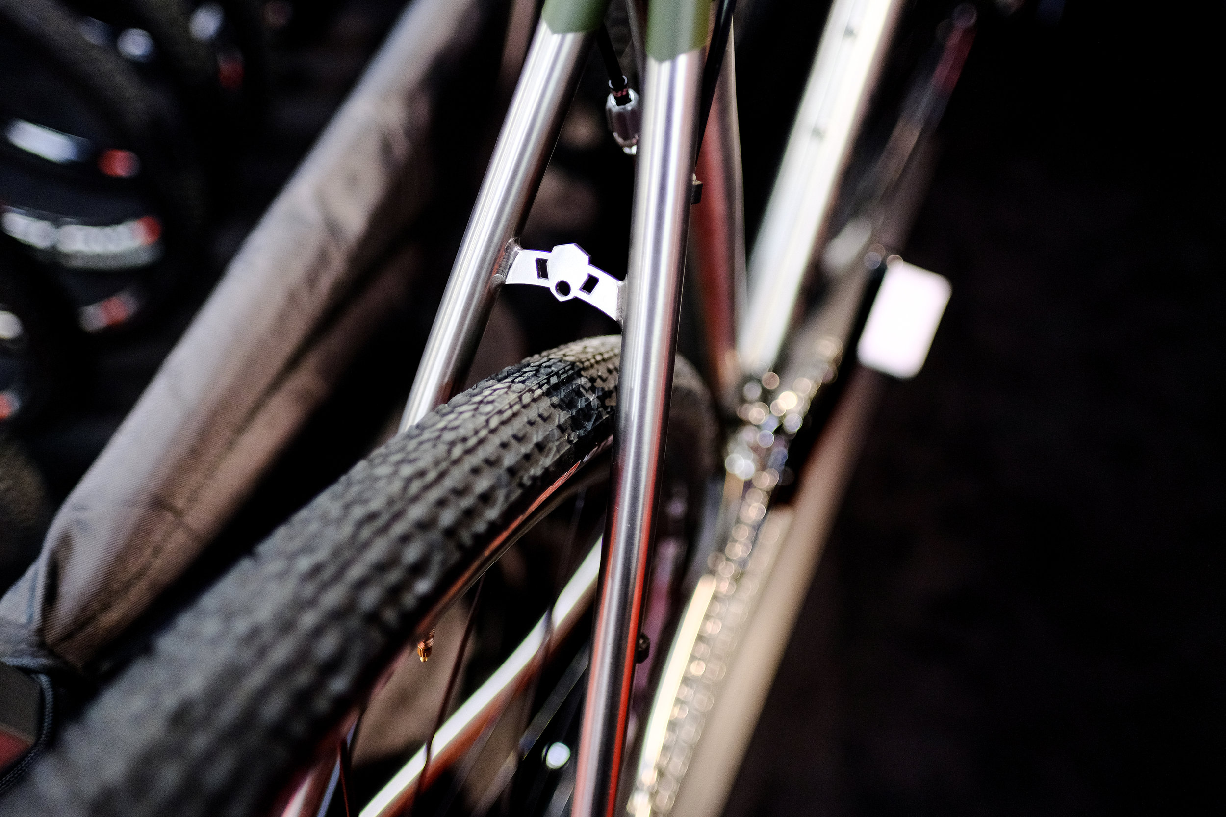 Nothing new from Foundry Cycles, but this seatstay bridge is still a killer detail.