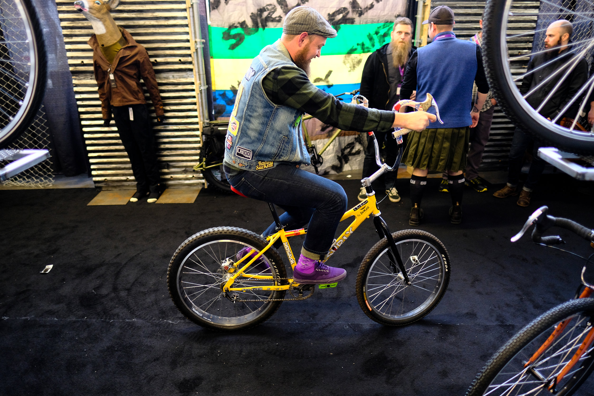 When the Surly guys yell at you to ride "The Donger", you ride the Donger.