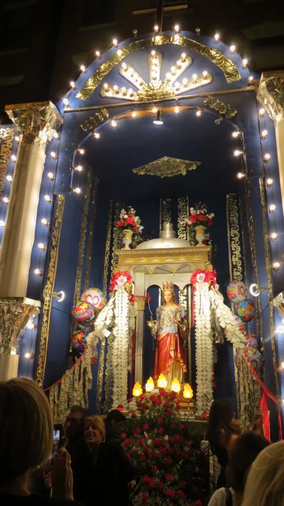 La magnificenza della santa!