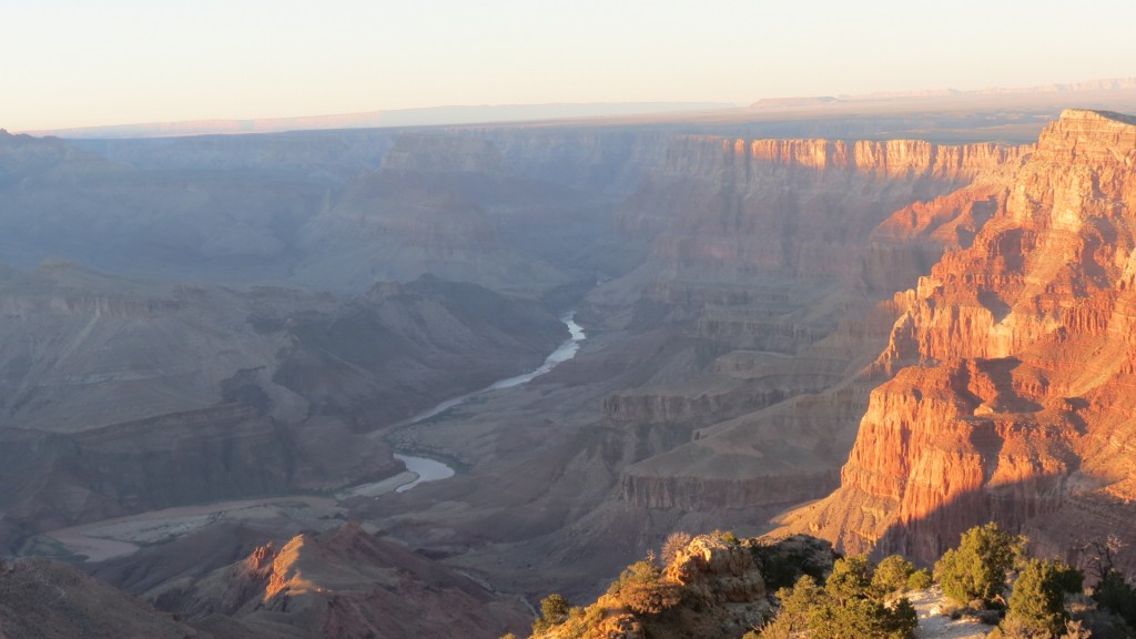 Sunset at the Grand Canyon.
