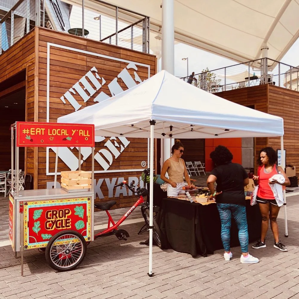 Home Depot Crop Cycle local food pop up