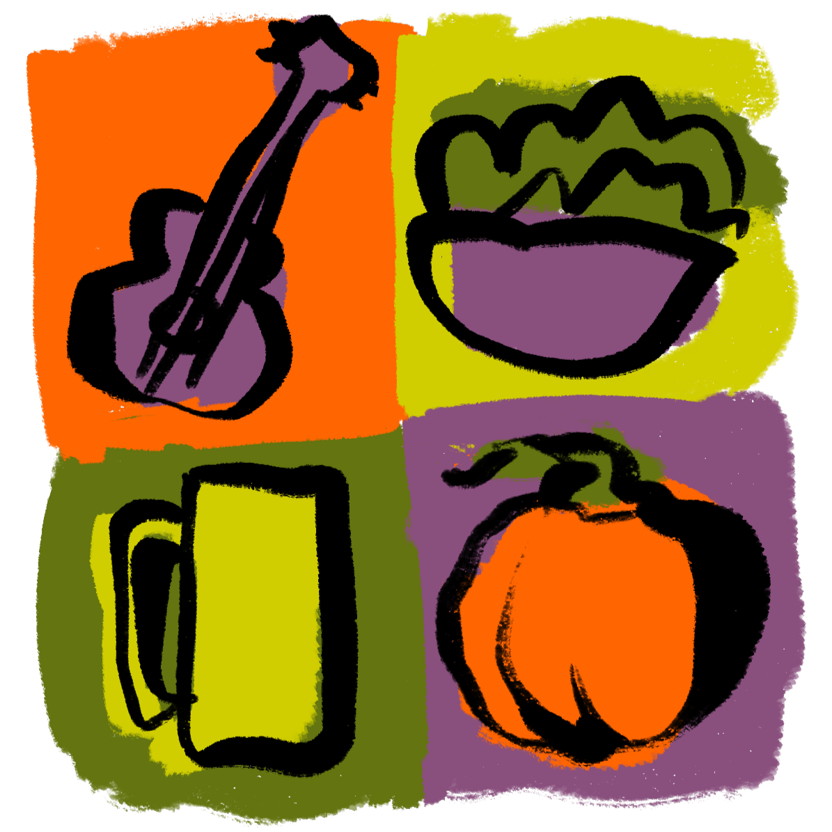 Three sisters farm event logo