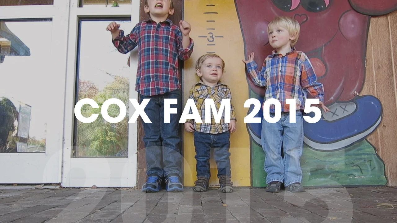 Cox Family Year In Review // 2015
