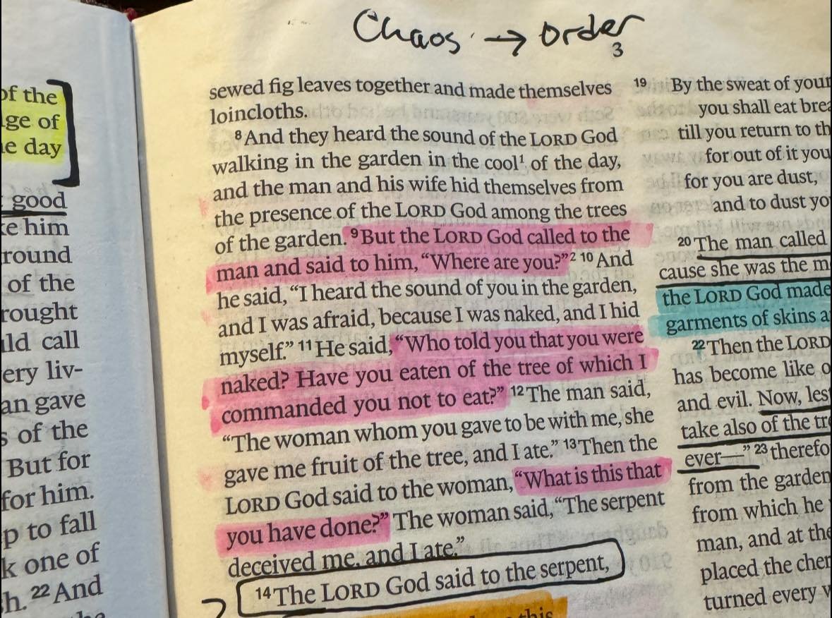 When God Asks You A Question