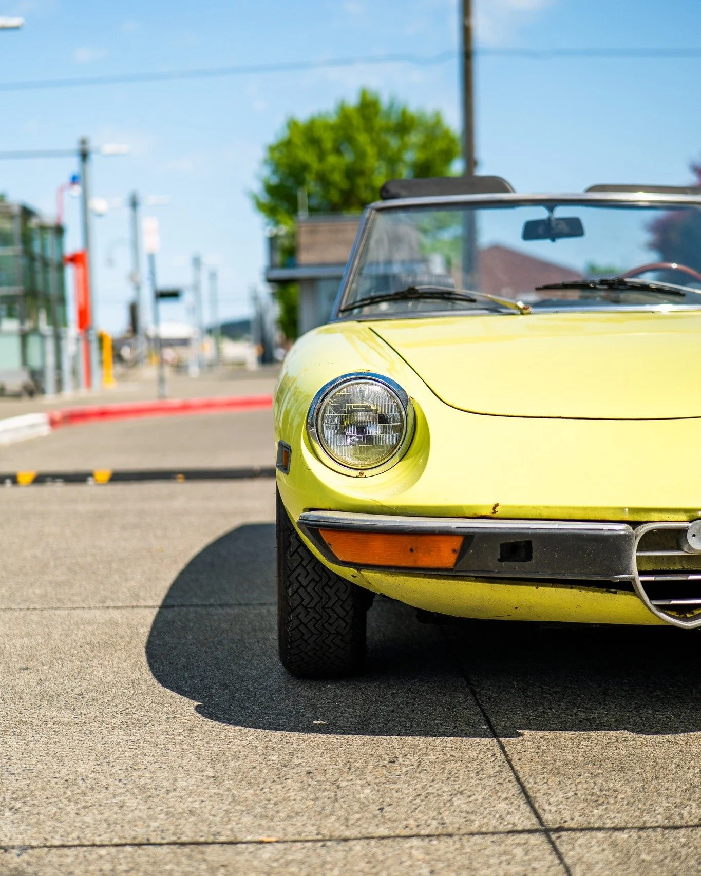 We&rsquo;re excited to share our latest addition to the Vintage Custom collection &mdash; an 1974 Alfa Romeo Spider finished in Giallo Pagoda, a rare and beautiful factory color. It&rsquo;s headed for a full OEM+ restoration with a lowered stance and