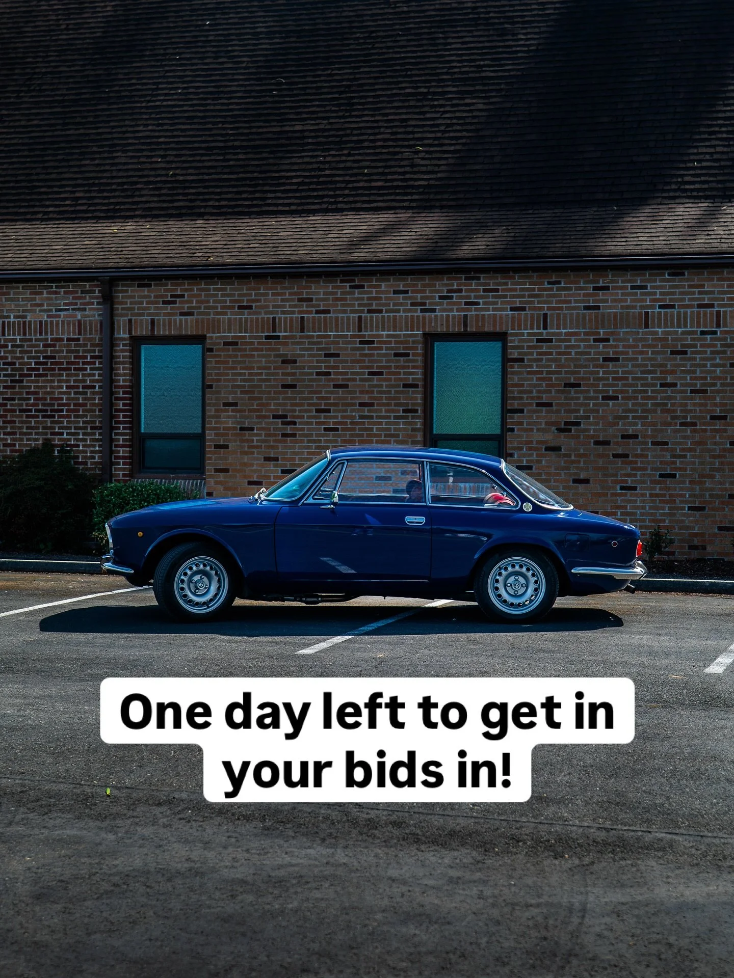 Get you bids in!