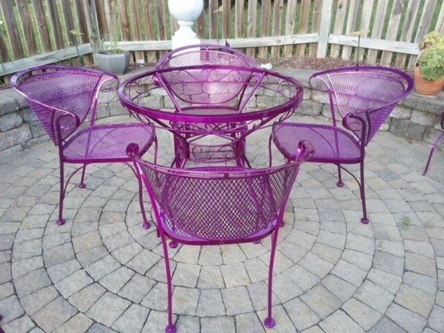 It&rsquo;s outdoor patio season folks! Turn that old rustic out patio set into the one you always wanted. Contact us today!
#powder
#powdercoating
#patiofurniture
#minneapolis