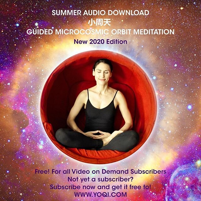 Happy Summer Solstice beautiful Beings! 🌞. This is the new edition YOQI Microcosmic Orbit audio program and it&rsquo;s free for all VOD subscribers. Subscribe this week and get it free too ($30 value). ****************************************
There 