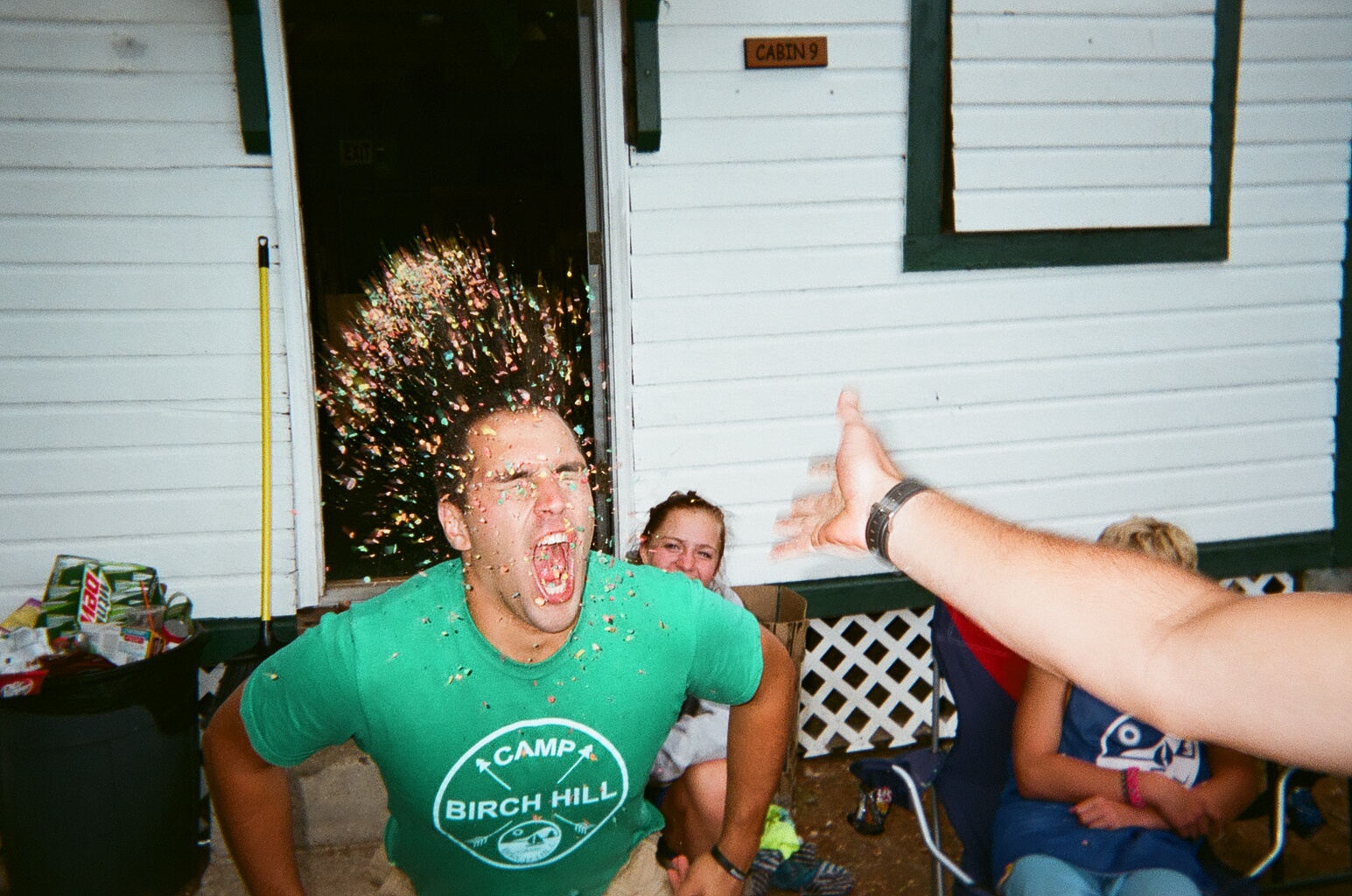   Victor Catching Fruity Pebbles   35mm film  2014 