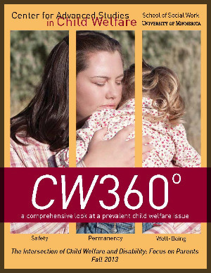 The Intersection of Child Welfare and Disability: Focus on Parents