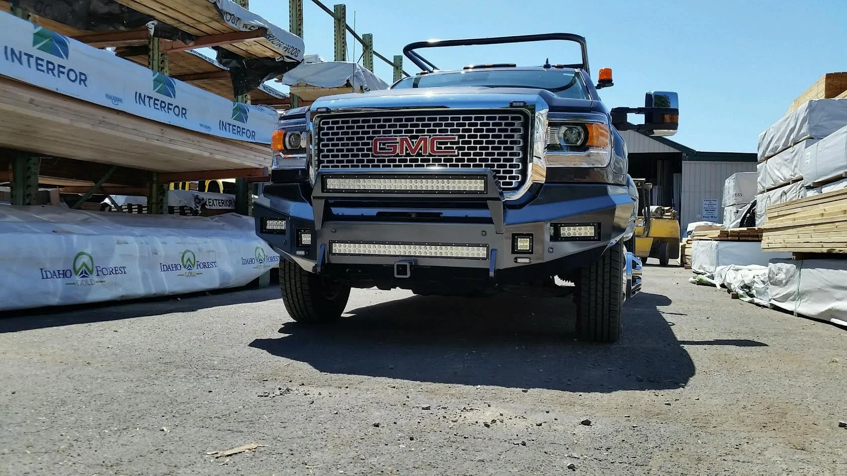 GMC 2500/3500 Beauty Front 2015‑Current — Hard Notched Customs ...