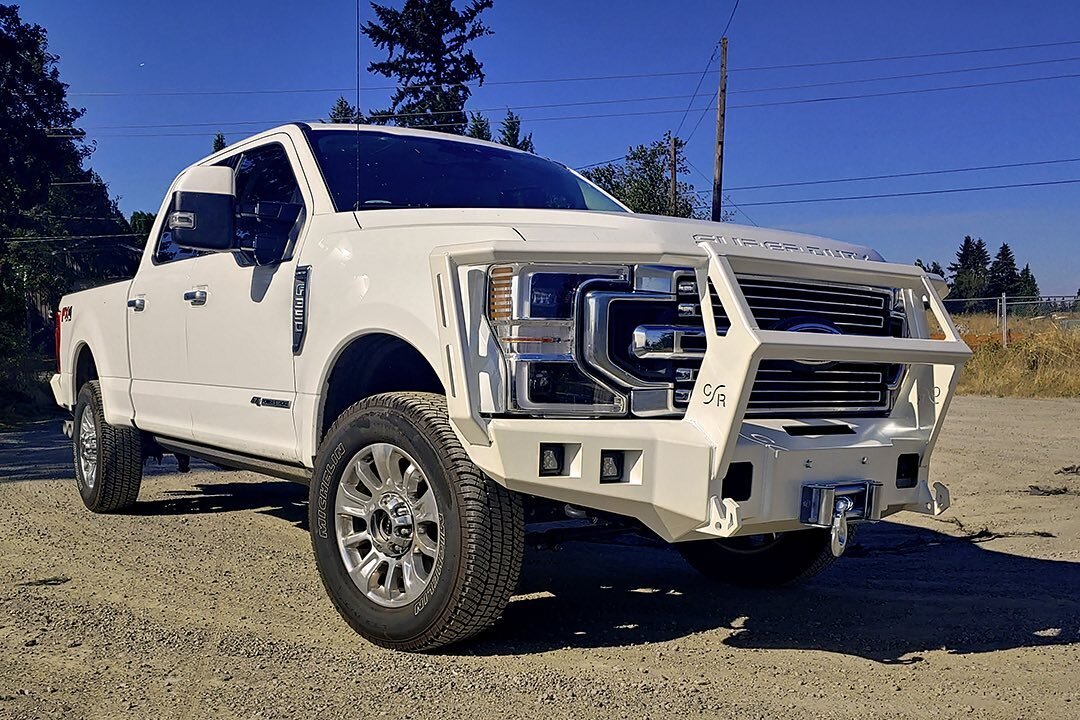 #worktruckwednesday - #mks are flying out of the shop these days - #superduty looking sharp in a always custom moose knuckle