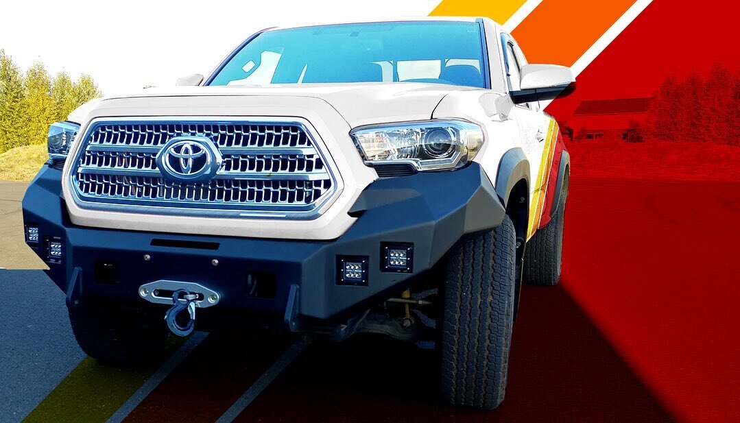 #toyotatuesday - full front and rear for #tacoma - always custom