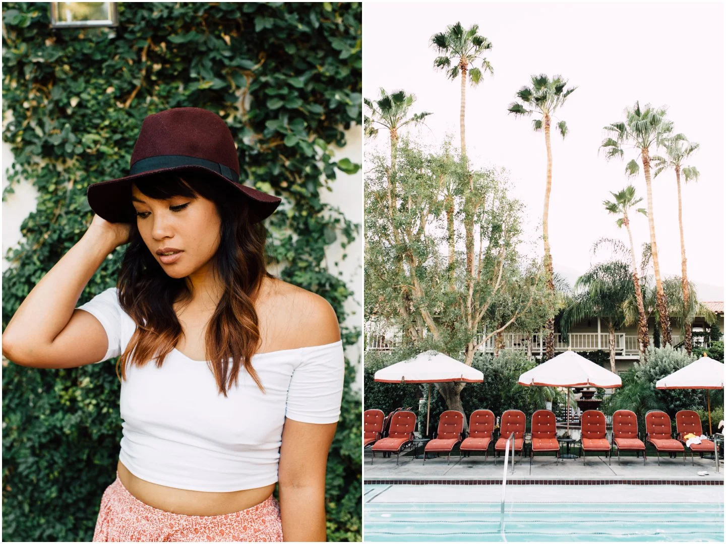 Colony Palms Hotel Anniversary Shoot | Plum & Oak Photo | www.plumandoakphoto.com