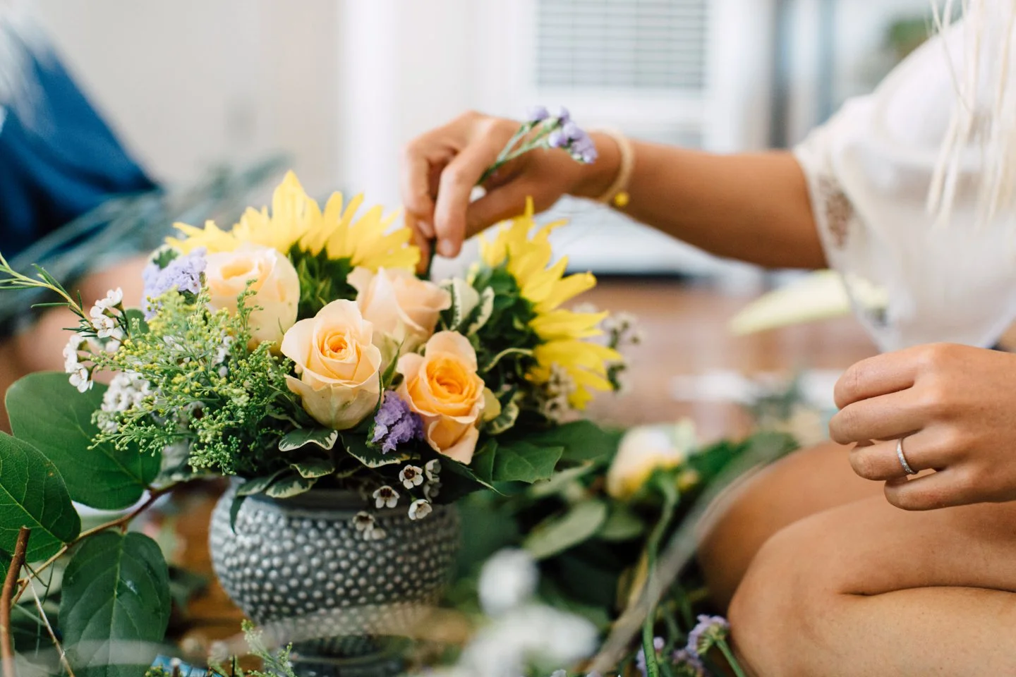 Behind the Scenes with San Diego Florist the Bloom Babes | www.plumandoakphoto.com