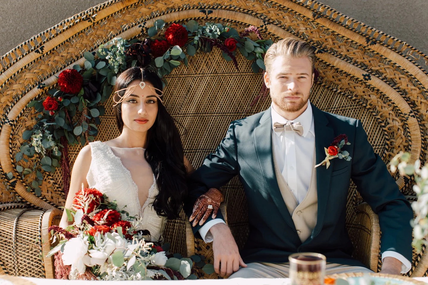 India Wedding Inspiration | www.plumandoakphoto.com