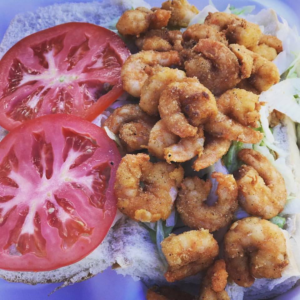 Shrimp Poboy "Dressed"