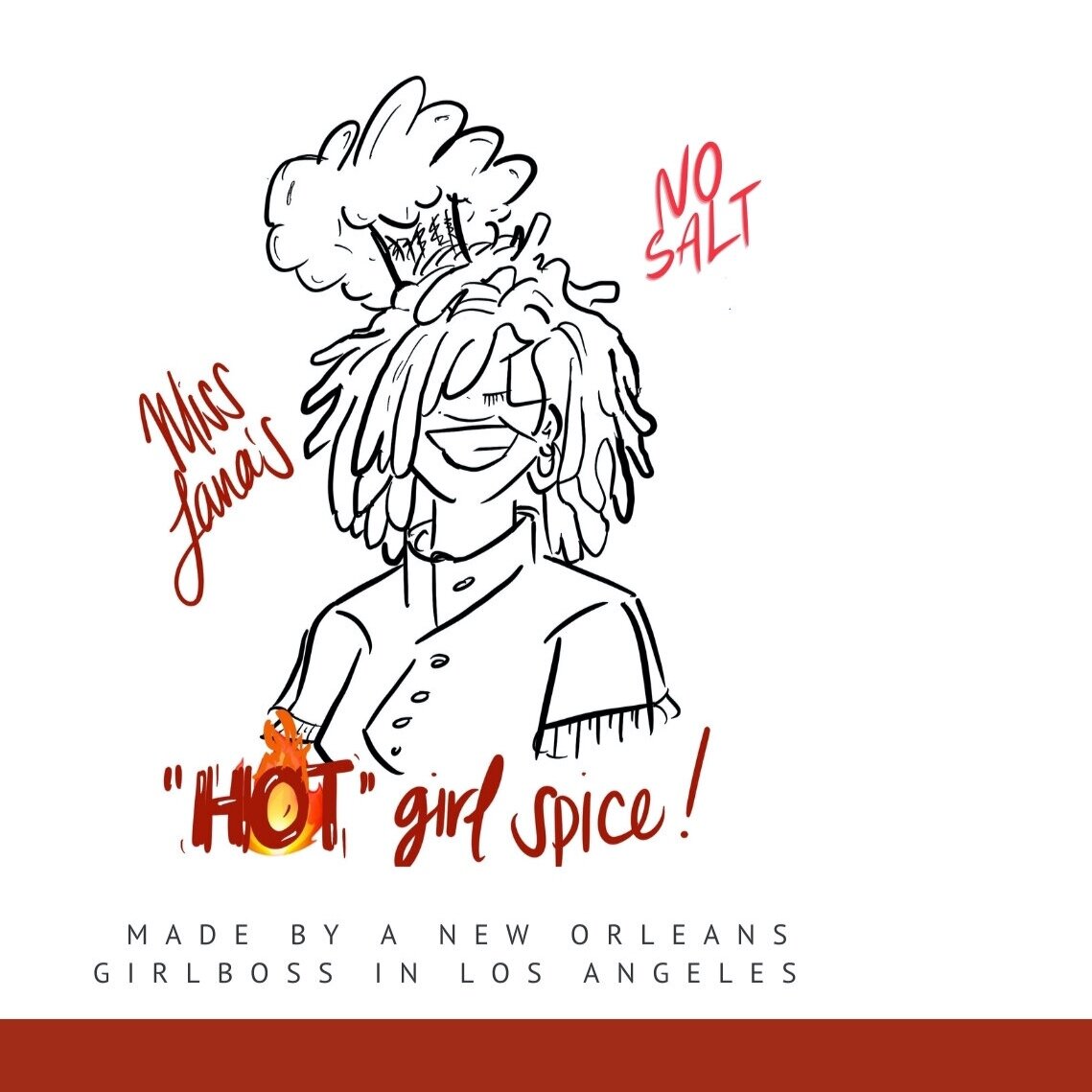 Miss Lana's Hot Girl Spice NO SALT